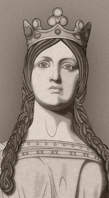 Portrait de Mathilde de Flandre
