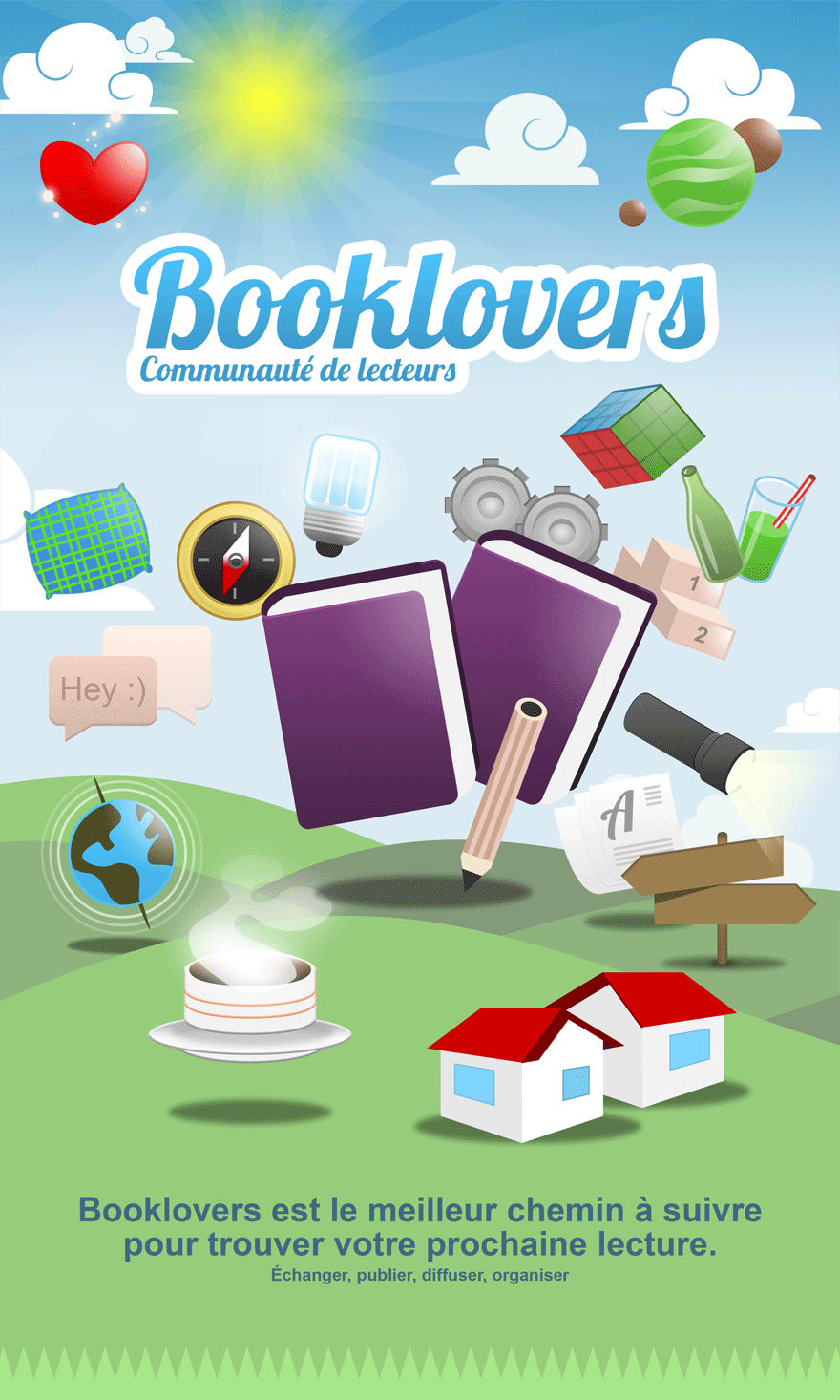 Affiche Booklovers